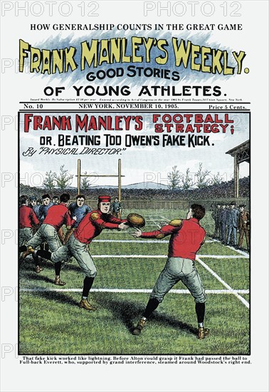Frank Manley's Football Strategy 1905