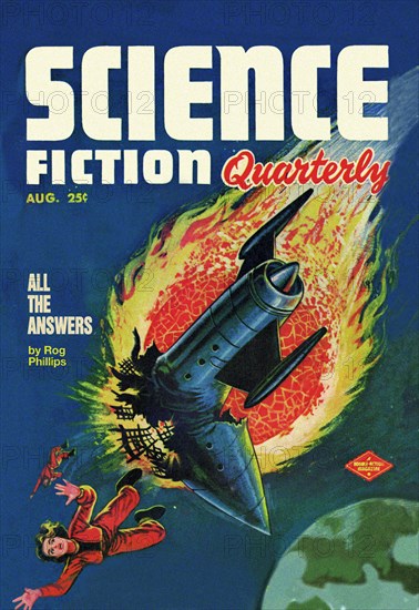 Science Fiction Quarterly: Comet Crashes into Rocket