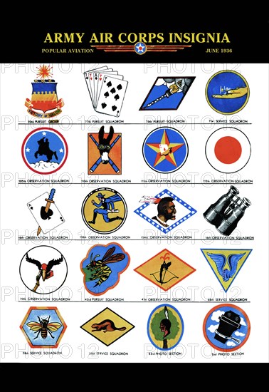 Army Air Corps Insignia 1936