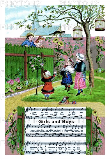 Girls and Boys 1885