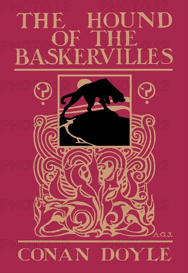 Hound of the Baskervilles #3 (book cover) 1900