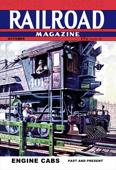 Railroad Magazine: Engine Cabs, 1943 1943