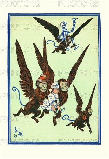 Monkeys Flew Away with Dorothy 1934