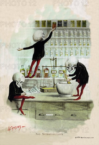 Death in the Lab 1901