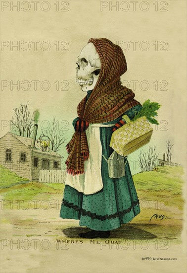 Death Comes from the  Market 1901