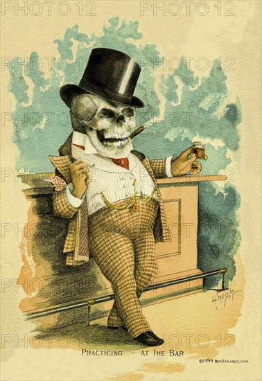 Death at the Bar 1901