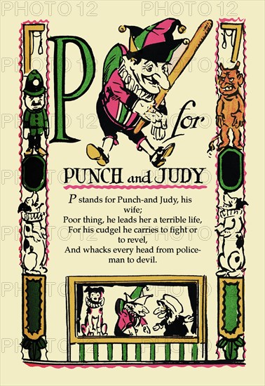 P for Punch and Judy 1945