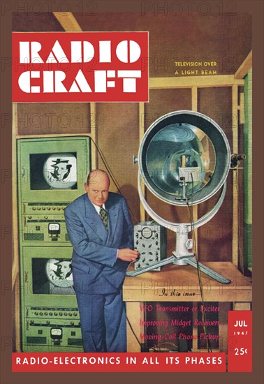 Radio Craft: Television over a Light Beam 1947