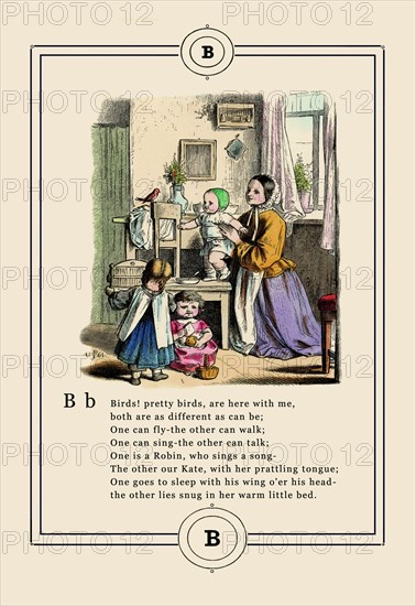 Little Lily's Alphabet: Birds! 1880