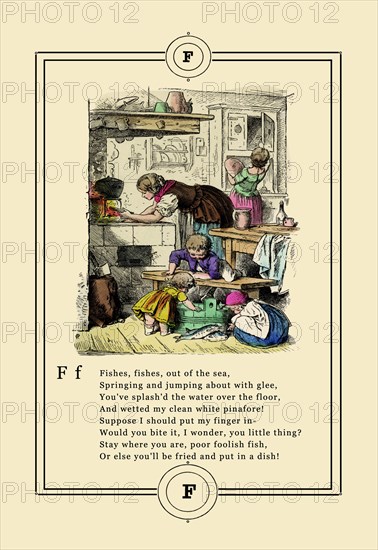 Little Lily's Alphabet: Fishes 1880