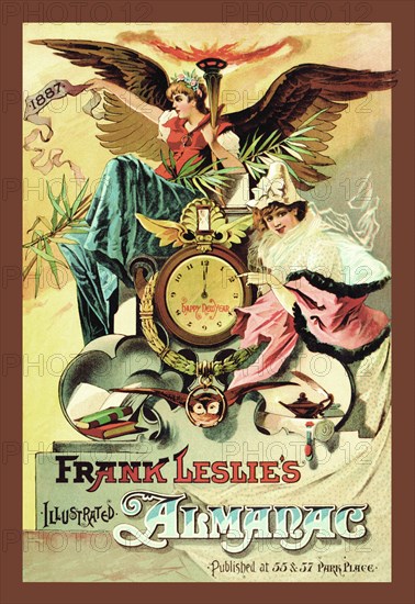 Frank Leslie's Illustrated Almanac: Happy New Year, 1887 1887