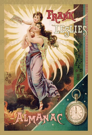 Frank Leslie's Illustrated Almanac: Happy New Year, 1886 1886