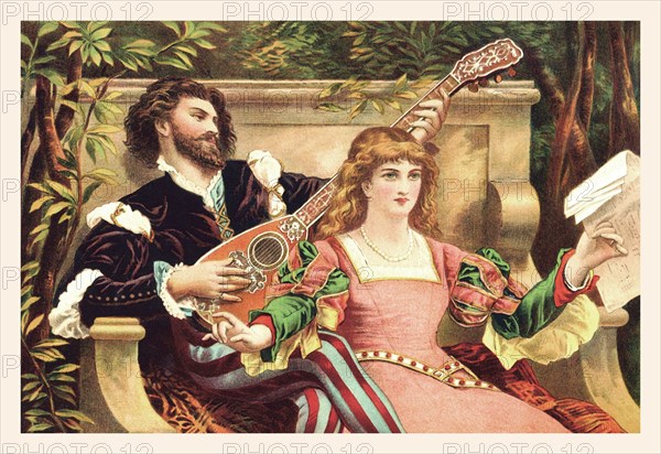Duet In Venice 1870