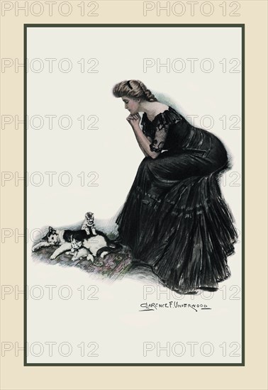 Minding the Felines 1908