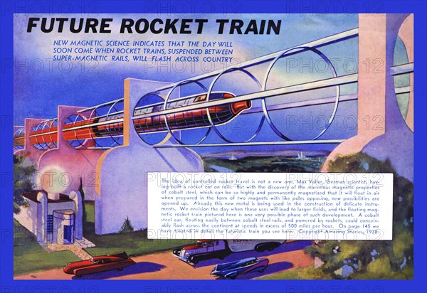 Future Rocket Train 1939