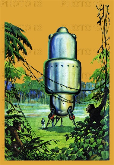 Spaceship in the Jungle 1948