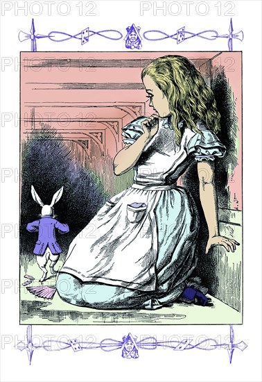 Alice in Wonderland: Alice Watches the White Rabbit