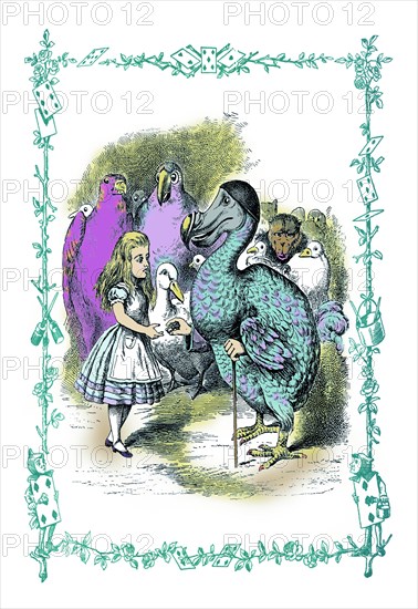 Alice in Wonderland: Dodo Gives Alice a Thimble