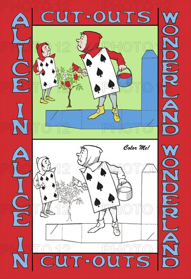 Alice in Wonderland: The Gardeners - Color Me! 1930