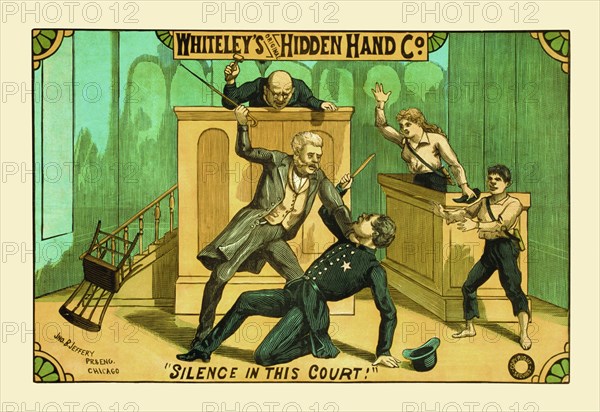 Silence in this court! 1884