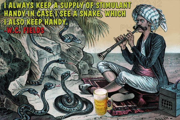 I always keep a supply of stimulant handy in case there is a snake which I also keep hands 2005