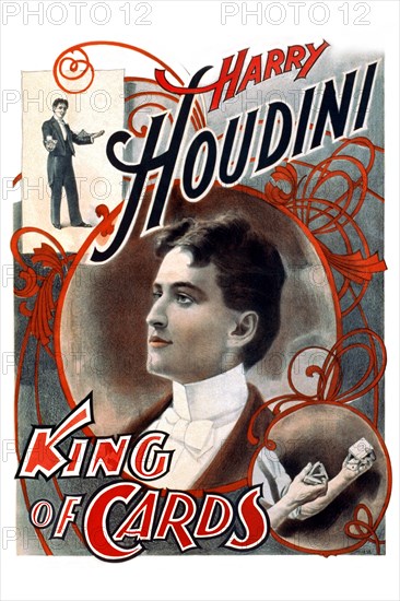 Harry Houdini - King of Cards 1895