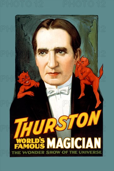 Thurston, world's famous magician the wonder show of the universe 1921