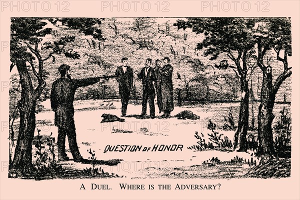 Duel. Where is the Adversary? 1880