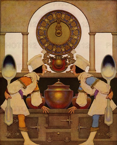 Knave of Hearts - Chefs watching over the Pot 1925