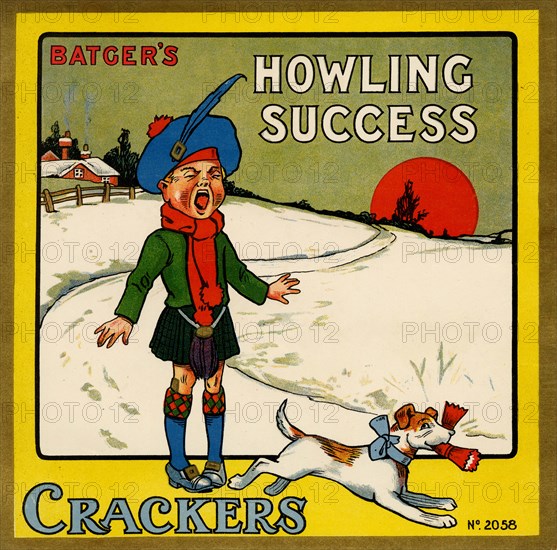 A Howling Success - Batger's Crackers 1910