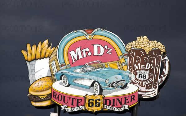 Mr. D'z Diner, Route 66, Kingman, Arizona 2006