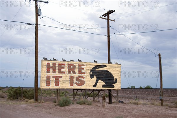 Here it is! Jackrabbit Trading Post, Route 66, Joseph City, Arizona 2006