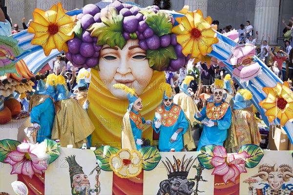 Mardi Gras Parade, New Orleans, Louisiana, a few months after Hurricane Katrina 2006