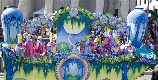 Mardi Gras Parade, New Orleans, Louisiana, a few months after Hurricane Katrina 2006