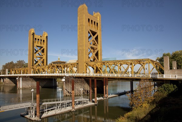 Historic Tower Bridge, Sacramento, California 2006