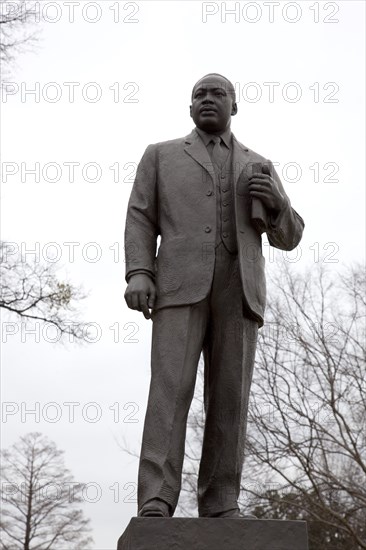 Statue of Dr. Martin Luther King, Jr., in the Kelly Ingram Park, Birmingham, Alabama 2010