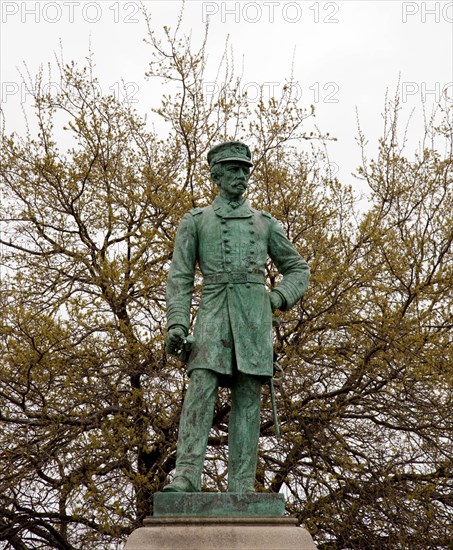 Statue of Rear Admiral Raphael Semmes, Mobile, Alabama 2010