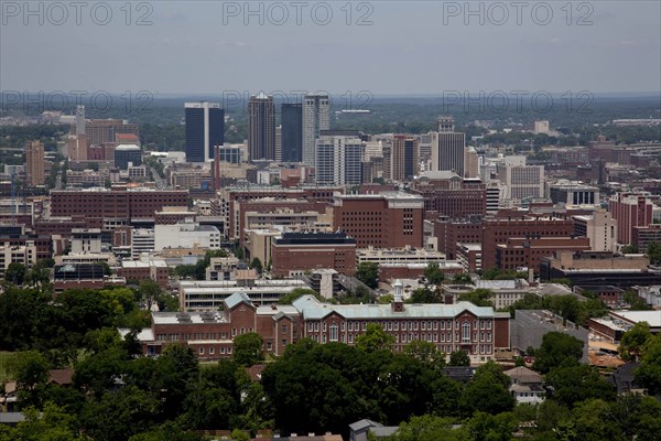 Views of Birmingham, Alabama, from Vulcan Statue 2010