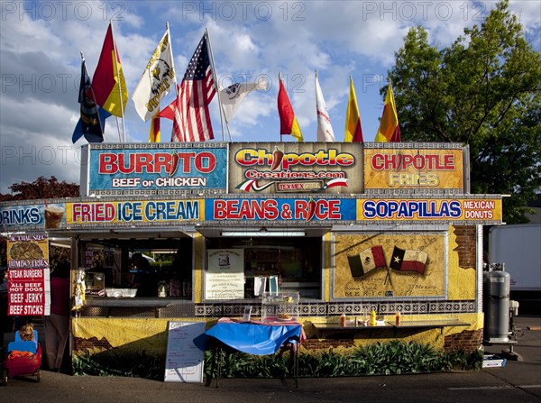 Restaurant at the Panoply Arts Festival in Huntsville, Alabama 2010