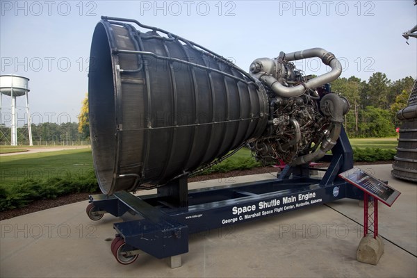 US Space Museum Rocket Engine 2010