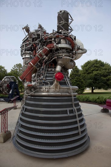 US Space Museum Rocket Engine 2010