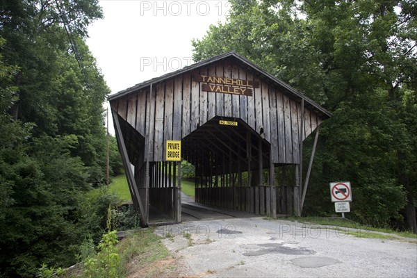 Covered bridge near Tannehill Ironworks 2010