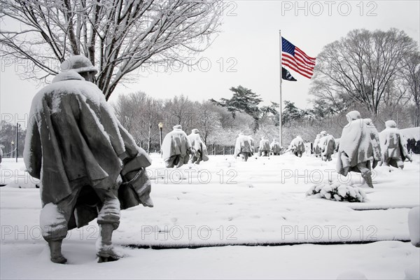 Korean War Memorial, Washington, D.C. 2009