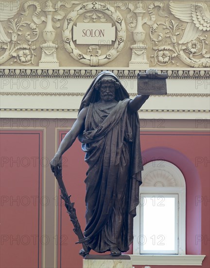 Bronze Sculpture of Solon the Athenian Statesman 2010