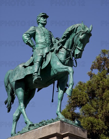 Sculpture of General George B. McClellan 2010