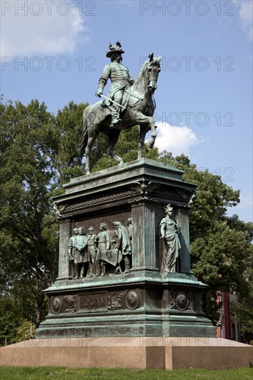 Equestrian Statue to John A. Logan founder of Memorial Day 2010