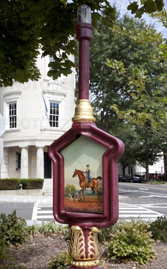 Historic police call box. Sheridan Kalorama Call Box  2010