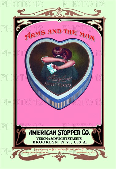 "Arms and the Man" Tin 1900