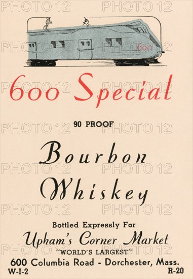 600 Special Bourbon Whiskey