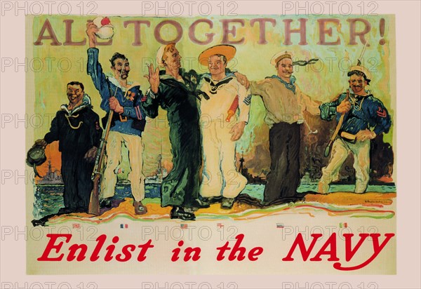 All Together! Enlist in the Navy